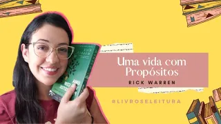 UMA VIDA COM PROPÓSITOS | Livro Rick Warren