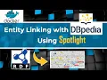 Entity Linking With DBpedia Using Spotlight - Docker Image