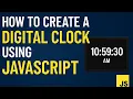 JavaScript Digital Clock Real-Time Updates More
