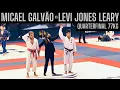 Micael Galvão vs Levi Jones-Leary. Quarterfinal 77kg Abu Dhabi World Professional Jiu Jitsu 2021.
