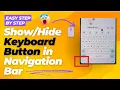 How to Keyboard Button in Navigation Bar on Galaxy Ultra