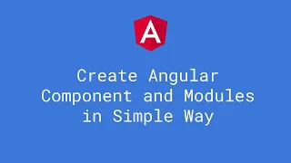 angular cli generate component module and service