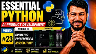 Essential Python Operator Precedence Associativity AI Product Development Series
