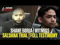 FULL TESTIMONY Shane Borja testifies in Mario Fernandez Saldana murder trial