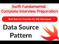 L20 - What is Data Source Pattern in Swift Hindi