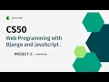CS50W - Web Programming with Django and JavaScript