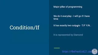 Explained If Condition in Programming using Flowchart When How to Use If Condition in Program