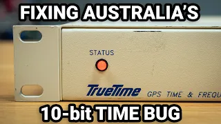 I modded a 30-year-old GPS Time Server (Telstra should've)