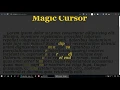 Magic Cursor Using Html Css Jquery