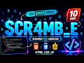 Text Scramble Effect with Pure CSS JS Mind Blowing Hover Animation