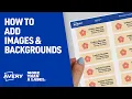How to Add and Edit Images Backgrounds in Avery Design and Print Online