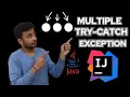 multiple try catch block in java try catch java exception handling Skills021