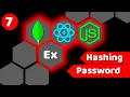 Hashing Password using bcrypt js MERN stack tutorial Instagram clone