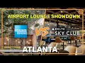 ATLANTA Airport Lounge Showdown Delta vs Amex vs The Club ATL