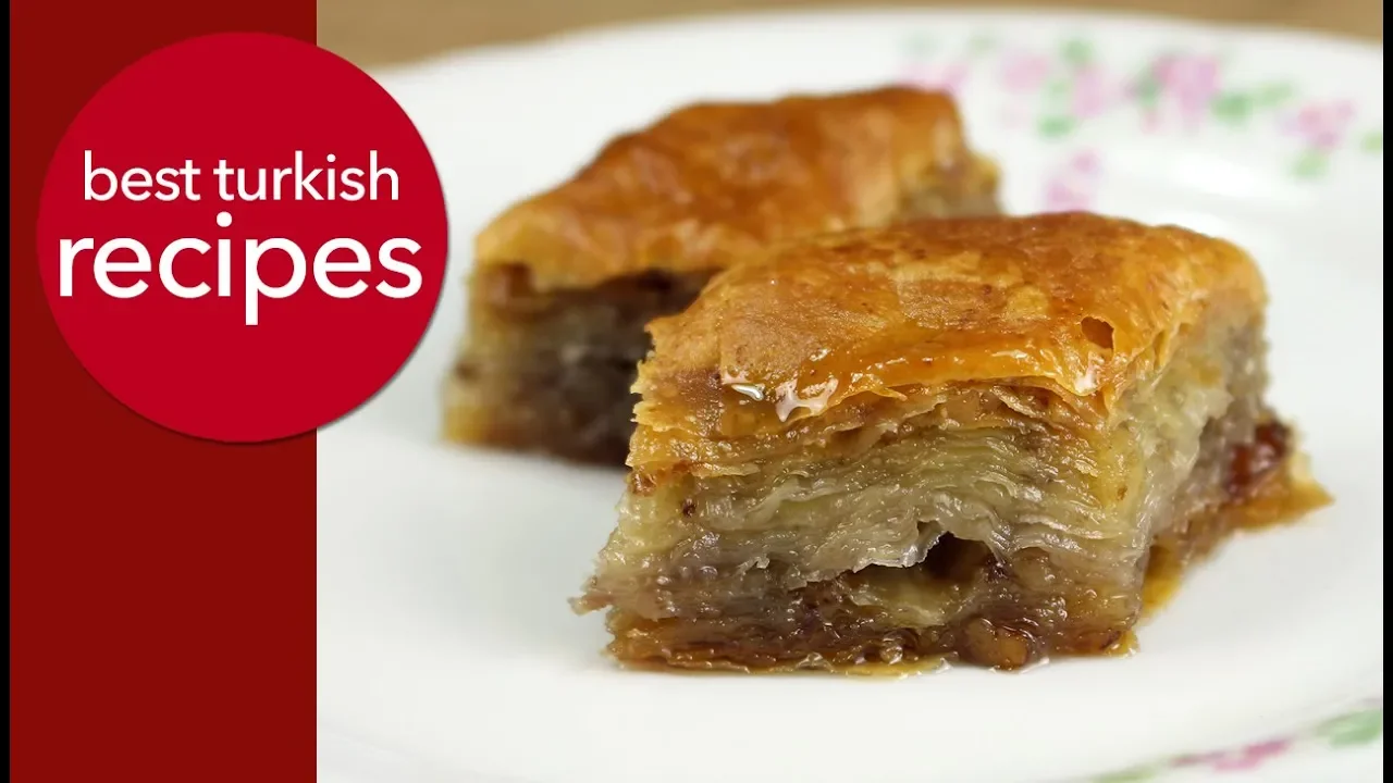 Homemade BAKLAVA Recipe - Turkish Baklava - Best Turkish Recipes