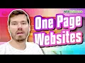 1 Page Scrolling Website - Why They Are SPECIAL and How To BUILD One