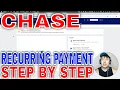 How To Set Up Chase Zelle Recurring Payment