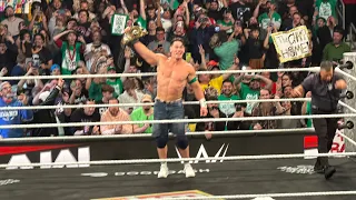 John Cena Wins Intercontinental Championship Becomes Grand Slam Champion WWE Raw 11 10 2025 