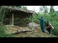 Lagu Full Video | A Single Mother Starts a New Life, Building a Small Bamboo House with Her Own Hands