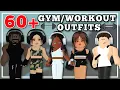 60 GYM WORKOUT Outfit Codes in Bloxburg