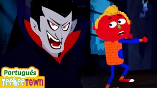 Canção Boo Boo 🧛‍♂️💀 Músicas de Halloween para crianças | Casa Teehee
