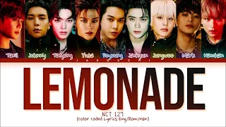 Download NCT 127 Lemonade Lyrics (엔씨티 127 Lemonade 가사) (Color Coded Lyrics) MP3