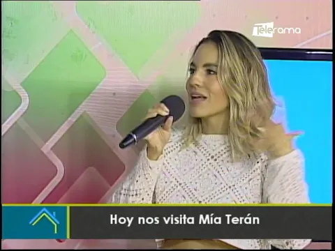 Hoy nos visita Mía Terán