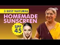 3 Best Natural Sunscreens with SPF 35 50 DIY Homemade Sun Protection for All Skin Types