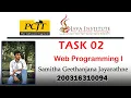 Task 2 Program the user sign up process including input validations