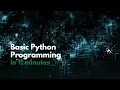 Basic Python Programming - User Input Arithmetic Operators If Else Multiplication Table