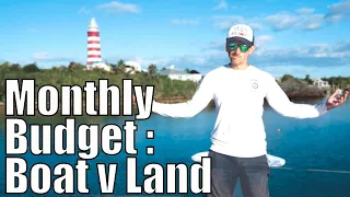 WHAT IT COSTS US TO LIVE ON A BOAT | Our expenses living on our sailing catamaran