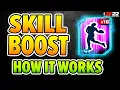 Does SKILL BOOST really affect ATTRIBUTES