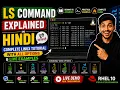 LS Command Explained in Hindi Complete Linux Tutorial with All Options Live Examples RHEL 10