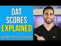 DAT Score Percentiles Explained