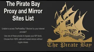 PirateBay Working Sites NO VPN 100 working Fast Download