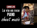 Download Lagu La Vie en Rose Piano with Sheet Music by Sangah Noona