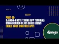 Part-20 Django 4 Note-Taking App Tutorial Using Django Class Based Views