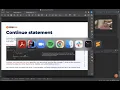 Java Continue Statement