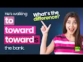 Common English Mistakes With Prepositions TO TOWARD TOWARDS - English Grammar Doubts Solving