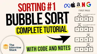 Bubble Sort in 15 mins Sorting Algorithms Sorting