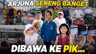 TERNYATA INI PERTAMA KALI ARJUNA KESINI.. dia terharu…