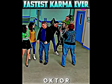 Fastest Karma EVER 💀