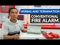 WIRING TERMINATION OF CONVENTIONAL FIRE ALARM SYSTEM