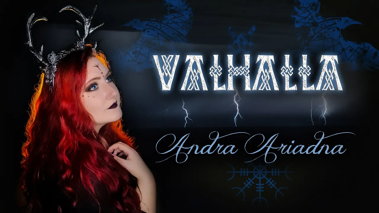 VALHALLA ⚔️ Viking/Nordic song by Andra Ariadna (OFFICIAL LYRIC VIDEO) VALHALLA ⚔️ Viking/Nordic song by Andra Ariadna (OFFICIAL LYRIC VIDEO)