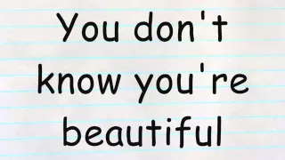 One Direction What Makes You Beautiful Lyrics 