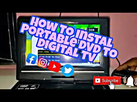 Download MP3 How To Instal Portable DVD To Digital TV