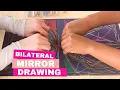 Partner Drawing Activity Bilateral Mirror Drawing
