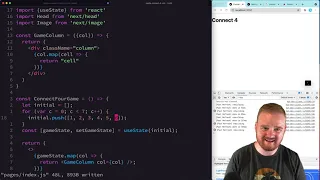 Connect 4 game with React and Next js