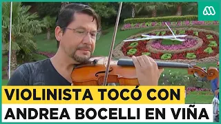 Download Violinista que tocó con Andrea Bocelli interpreta canciones en Mucho Gusto MP3