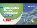5 21 26 Pasco Metropolitan Planning Organization Meeting MPO